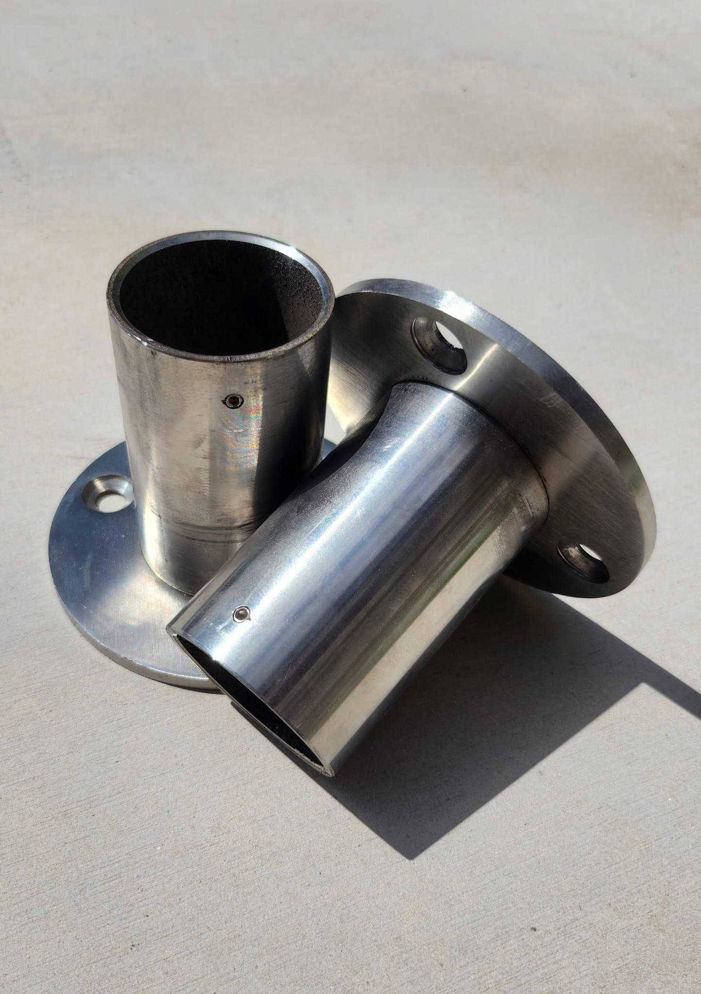 DIY 316 Stainless Steel Stair Handrail kit 50.8MM 1700mm long for 5 steps