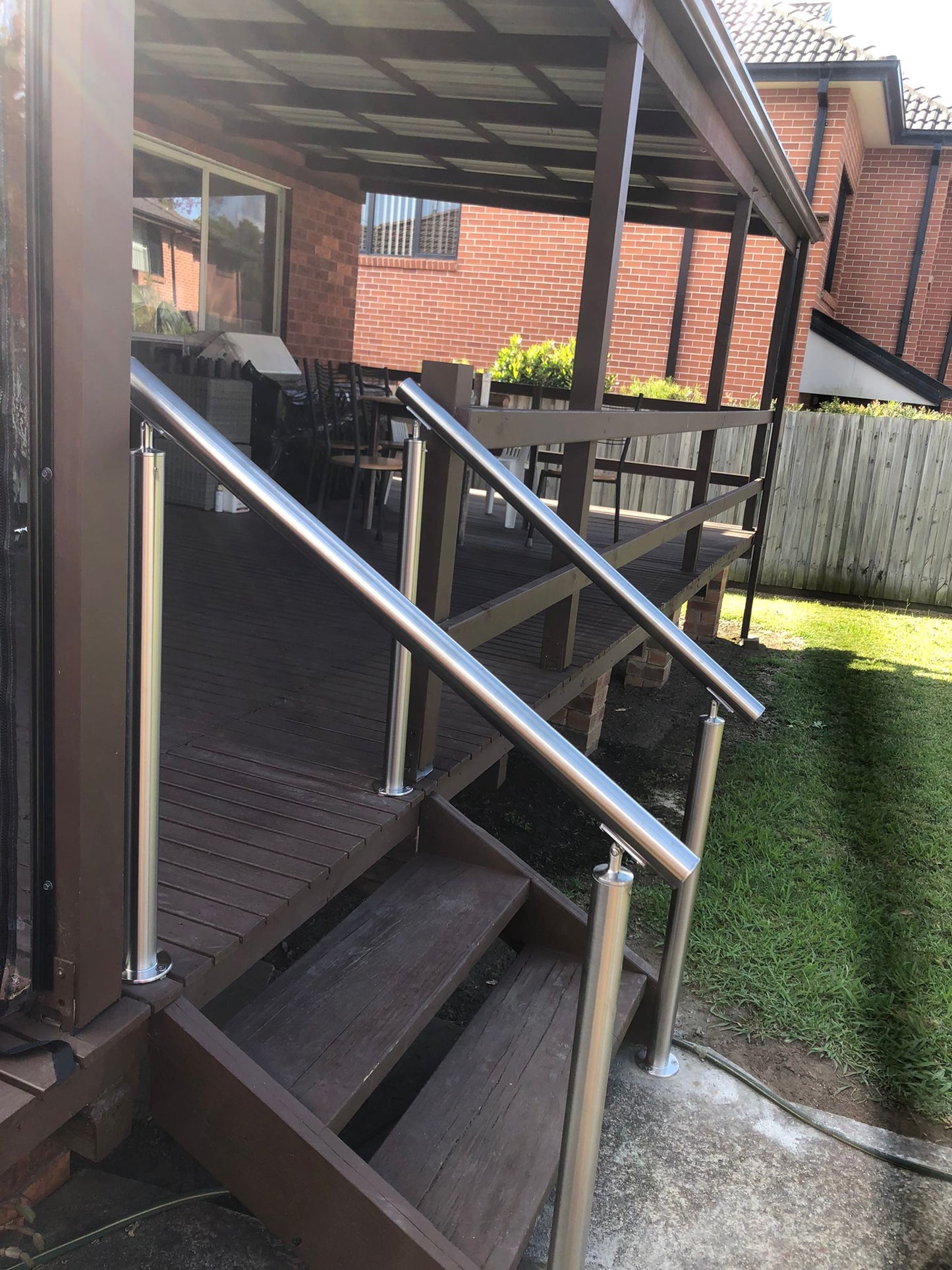 316 Stainless steel handrail fitting,  50.8MM