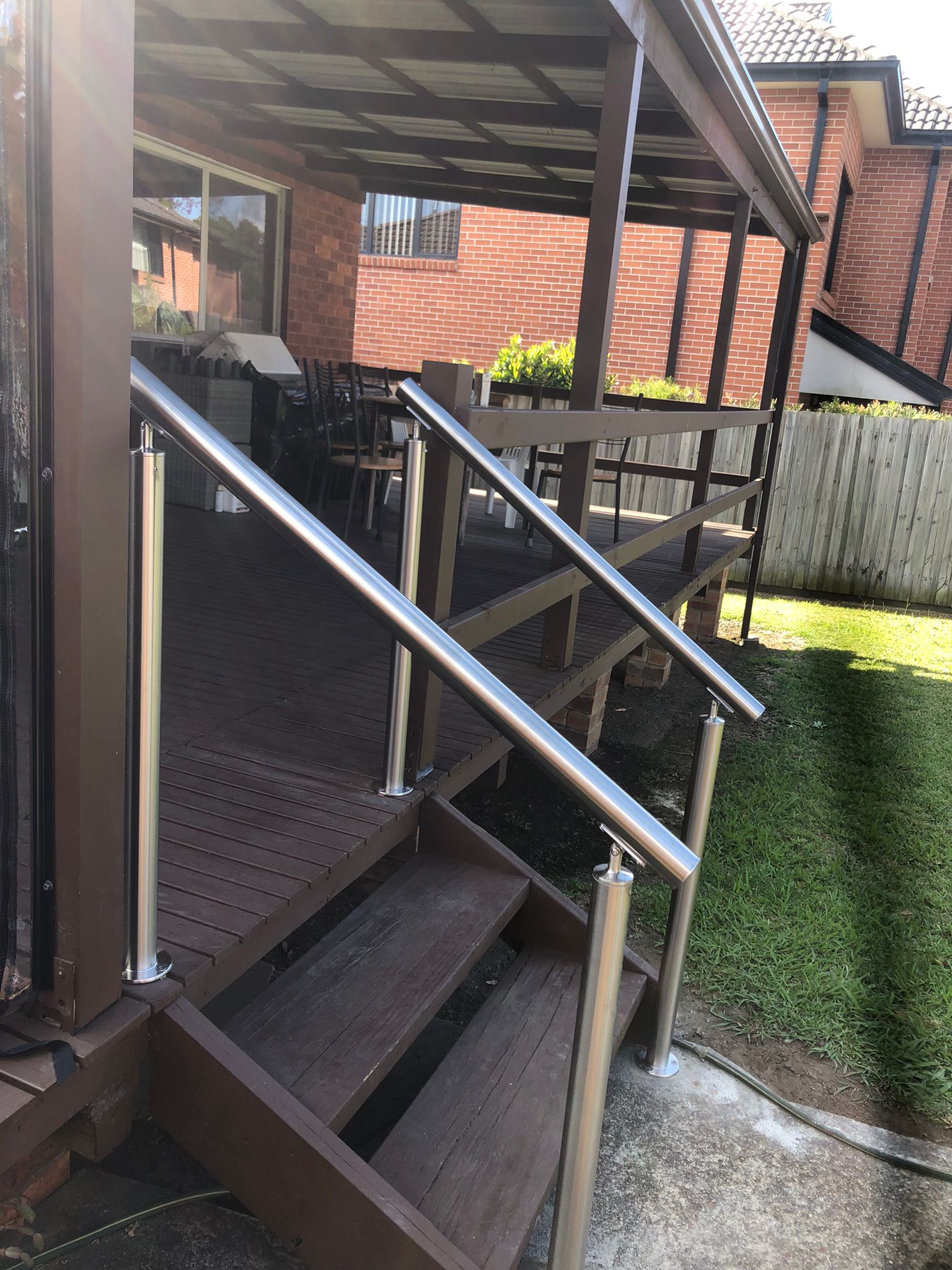 316 Stainless steel handrail fitting,  50.8MM