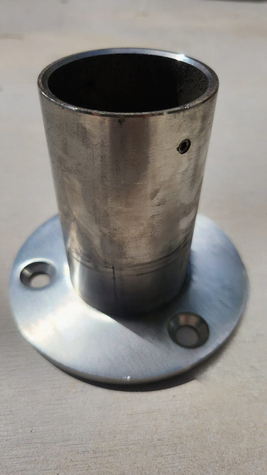 50mm stainless steel post long base plate
