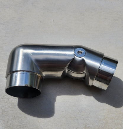DIY 316 Stainless Steel Stair Handrail kit 50.8MM 1400mm long for 4 steps