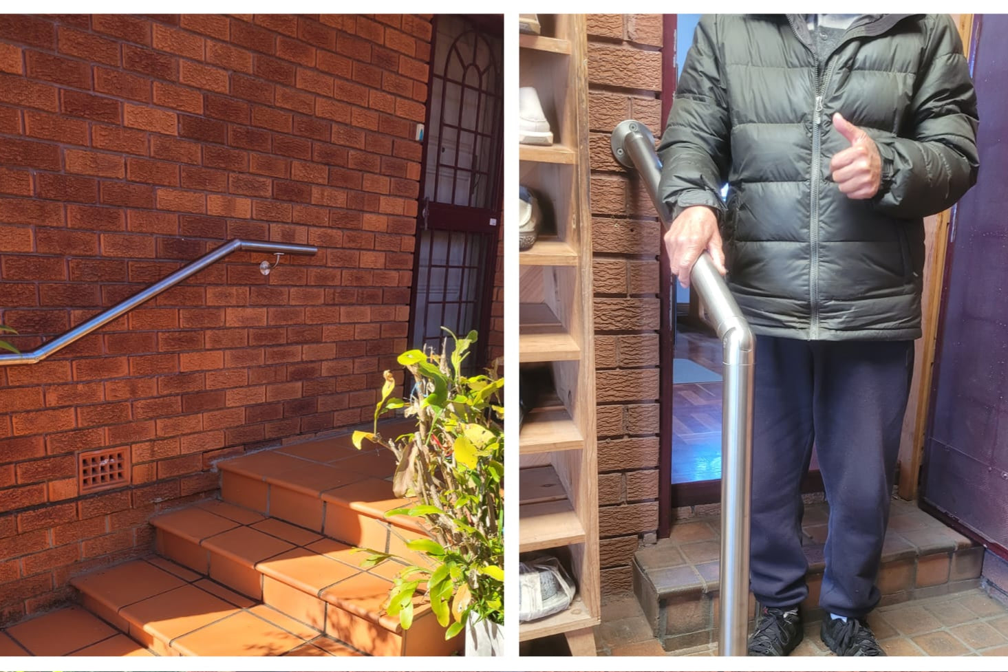 Stainless steel handrail HCP