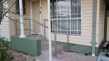 50.8mm stainless steel stair handrail installed in Cabramatta sydney
